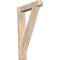 Ekena Millwork Traditional Arts & Crafts Smooth Outlooker, Douglas Fir, 5 1/2"W x 24"D x 36"H OUT06X24X36TRA03SDF - alternate 1